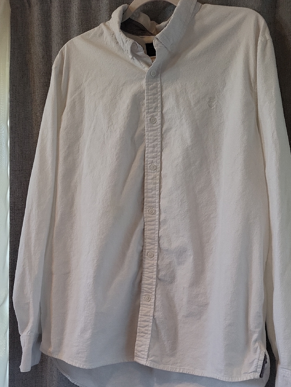 14th & Union Nordstrom Men's White Casual Button-Down Shirt
